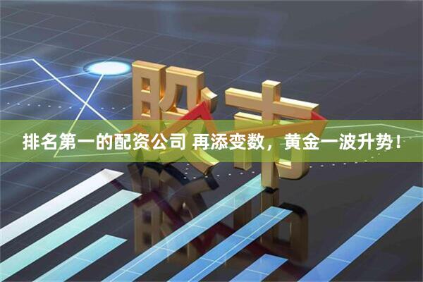 排名第一的配资公司 再添变数，黄金一波升势！