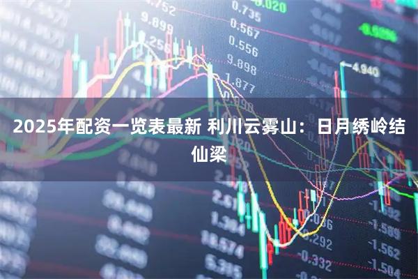 2025年配资一览表最新 利川云雾山：日月绣岭结仙梁